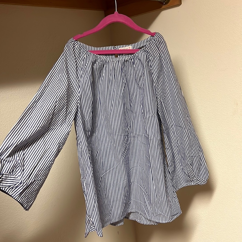 Jcrew crew cuts summer blouse size 12